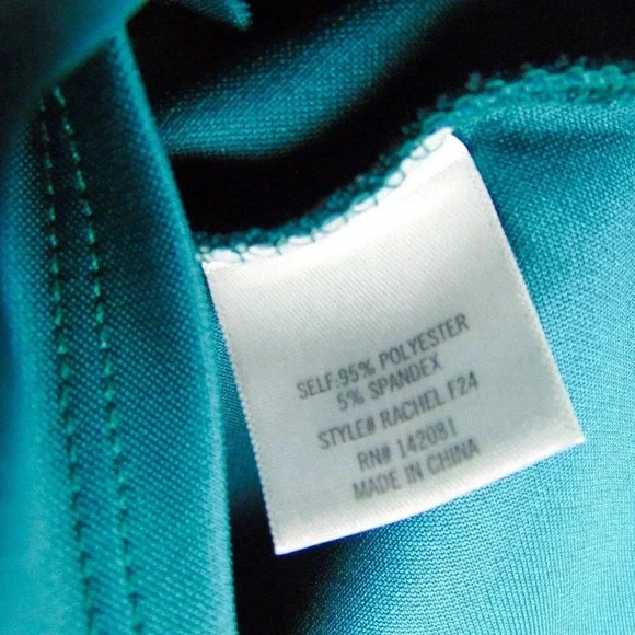 Alya Women's Button Front A- Line Green Short Sleeveless Dress Size XS - Picture 7 of 9